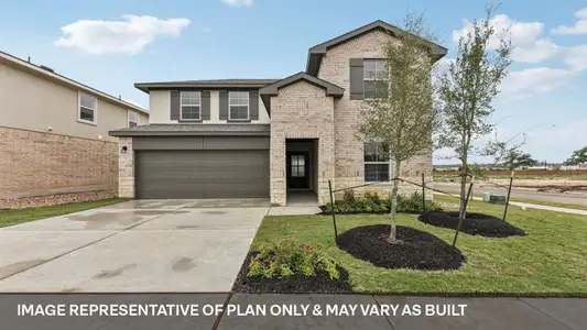 New construction Single-Family house 1816 Dandy Brush Dr, Leander, TX 78641 plan The Mitchell - image
