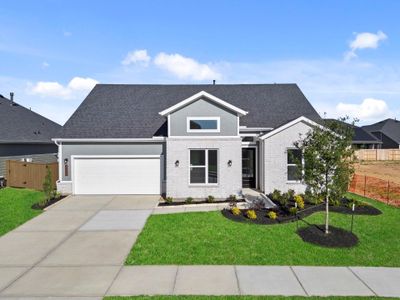 New construction Single-Family house 216 Sandhill Grove Trl, Waller, TX 77484 plan Alamo Attwater Country - image