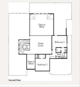 Hamlin Second Floor Plan