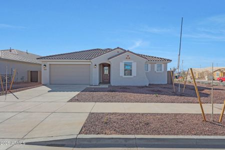 New construction Single-Family house 17459 W Via Dona Rd, Surprise, AZ 85387 Burgundy- photo 2 2