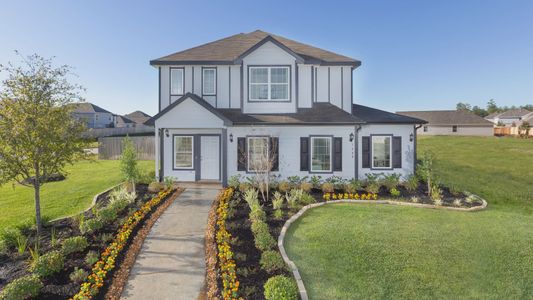 New construction Single-Family house 1382 Mount Bassie Trl, Conroe, TX 77301 plan The Auburn - image