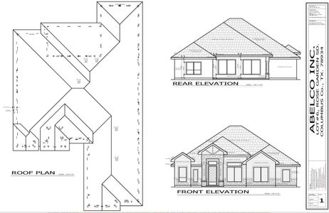 New construction Single-Family house 185 Oak Cluster Dr, Columbus, TX 78934 - image