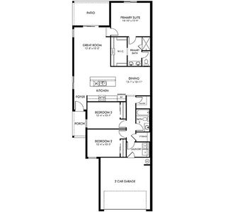 New construction Single-Family house 182 Parkhaven Dr, Ormond Beach, FL 32174 plan Everett - image