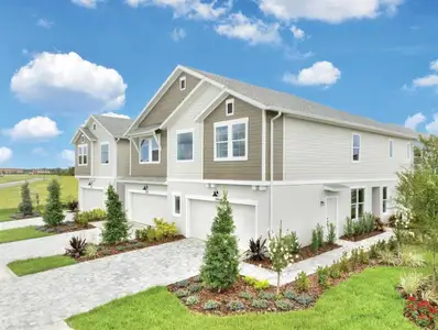 New construction Townhouse house 10704 Oak Bend Dr, Parrish, FL 34219 plan The Bingley II - image