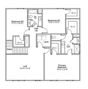 New construction Single-Family house Youngsville, NC 27549 plan Russell - Genesis Value Collection - image 4