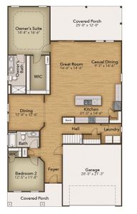 New construction Single-Family house 117 Reedgrass Dr, Little River, SC 29566 plan The Driftwood - image 2