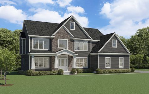New construction Land house 49 Woodthrush Trl, Orchard Park, NY 14127 plan Brady 22A - image