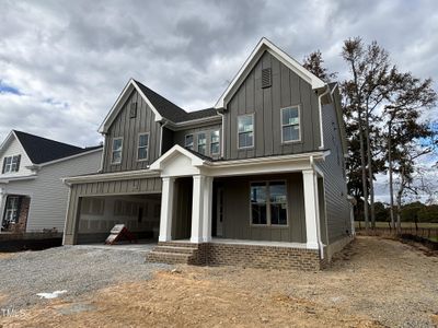 New construction Single-Family house 2401 Terri Creek Drive N, Unit Lot 08, Fuquay Varina, NC 27526 Hickory- photo 1 1