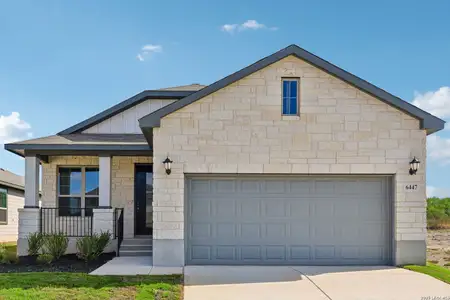 New construction Single-Family house 6447 Prince Howard, San Antonio, TX 78239 plan The San Saba (3015) - image