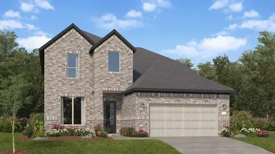 New construction Single-Family house 9422 Pacific Crest Dr, Cypress, TX 77365 plan Memorial - image