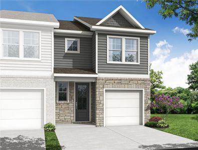 New construction Townhouse house 124 Park Ridge Cir, Cartersville, GA 30120 The Durant B- photo 0 0