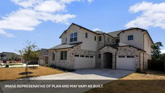 New construction Single-Family house 612 Prairie Wind Dr, Leander, TX 78641 plan The Pollock - image