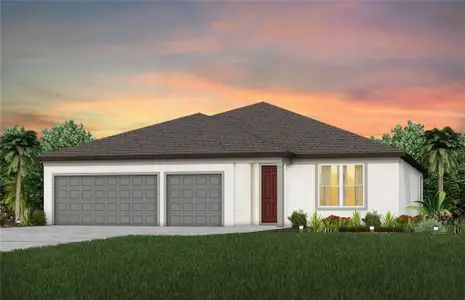 New construction Single-Family house 37385 Gunnison Dr, Zephyrhills, FL 33540 plan Bloomfield - image