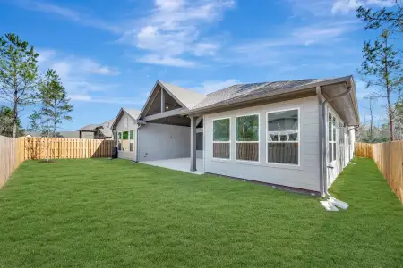 New construction Single-Family house 41770 Wendele Wy, Todd Mission, TX 77316 plan The Leeward - image