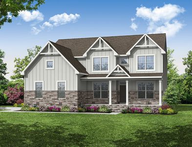 New construction Single-Family house 173 Laurel Cove Rd, Statesville, NC 28677 plan Charleston - image