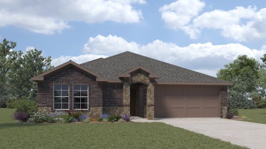 New construction Single-Family house 4313 High Country Rd, Aubrey, TX 76227 1258 Hale- photo 0