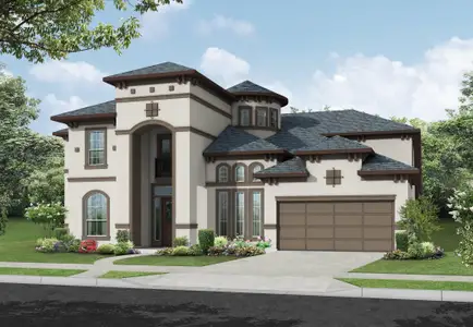 New construction Single-Family house 22026 Mesquite, Cypress, TX 77433 plan Monterey - image