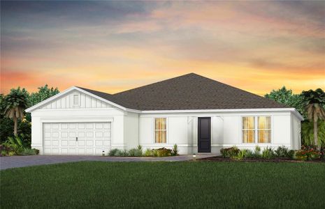 New construction Single-Family house 6556 Shimmering Shores Lane, Saint Cloud, FL 34771 Stardom- photo 0