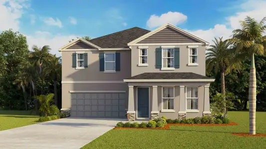 New construction Single-Family house 2637 Warren Acres Blvd, Wesley Chapel, FL 33543 null- photo 4 4