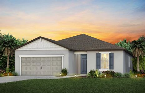 New construction Single-Family house 9916 Longmeadow Avenue, Parrish, FL 34219 Mystique- photo 0