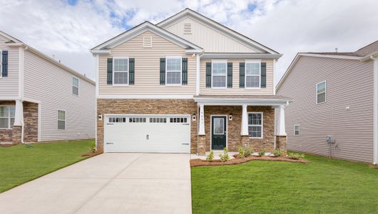 New construction Single-Family house 128 Calvin Creek Drive, Troutman, NC 28166 - photo 0