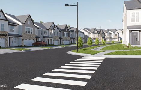 New construction Townhouse house 1130 Bell Heather Rd, Unit 62, Durham, NC 27703 - image