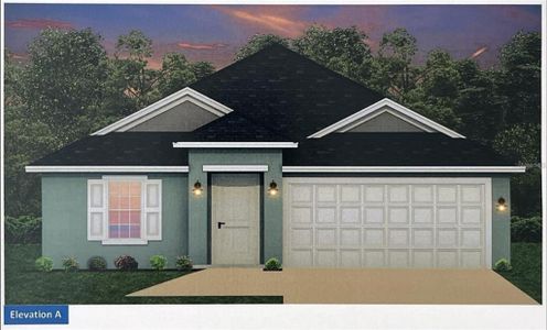 New construction Single-Family house 15106 Se 94Th Ter, Summerfield, FL 34491 plan 1512 - image