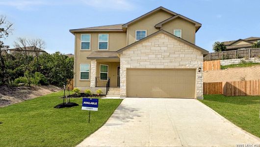 New construction Single-Family house 12107 Jasper Strm, San Antonio, TX 78245 plan The Walsh - image