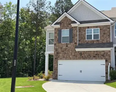 New construction Townhouse house 2312 Blue Monarch Dr, Buford, GA 30519 - image