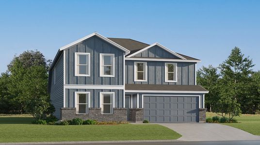 New construction Single-Family house 1410 Creek Point Dr, Crosby, TX 77532 plan Ruth - image