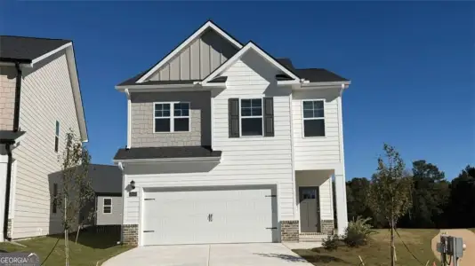 New construction Single-Family house 12003 Aukerman Wy, Hampton, GA 30228 plan Somerset - image
