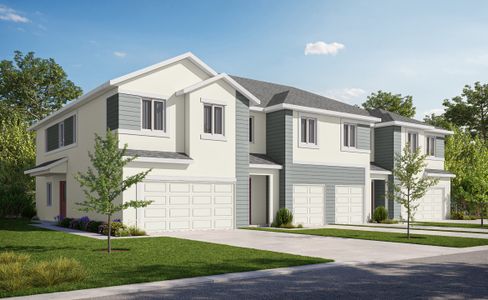 New construction Townhouse house 5838 Jackie Mae Pl, Riverview, FL 33578 plan The Carmine - image