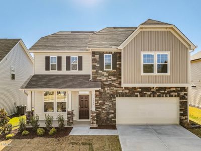 New construction Single-Family house 199 Shelby Meadow Lane, Angier, NC 27501 Elmhurst- photo 0