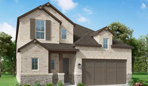New construction Single-Family house 204 Basket Flower Lp, Kyle, TX 78640 McLaren Plan- photo 0