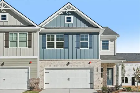 New construction Townhouse house 362 Lanier Cir, Woodstock, GA 30189 plan Essex  - image
