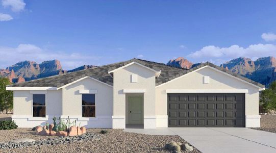 New construction Single-Family house 12379 E Bahia Court, Florence, AZ 85132 Irving- photo 0