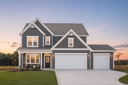 New construction Single-Family house 2110 Brinberry Ct, Fuquay Varina, NC 27526 plan Nelson - image