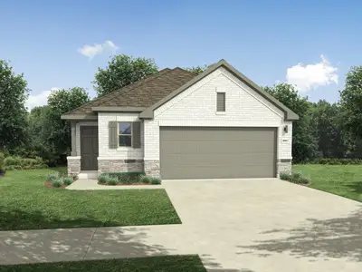 New construction Single-Family house 211 Hornet St, Elgin, TX 78621 plan Cypress | Trinity Ranch - image