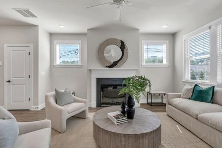 New construction Townhouse house 1516 Thurcroft Ln, Lawrenceville, GA 30043 - image 17