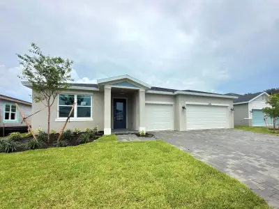 New construction Single-Family house 5591 Hampton Park Cir, Vero Beach, FL 32966 plan Coral - image
