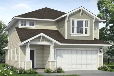 New construction Single-Family house 2706 Foss Rd, Pflugerville, TX 78660 plan Edgebrooke 1950 - image