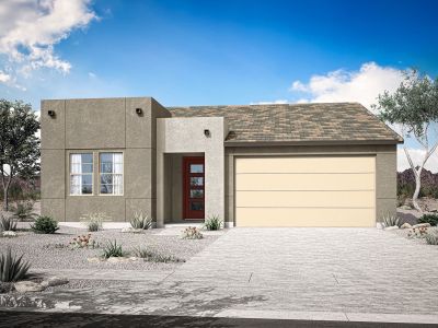 New construction Single-Family house San Tan Valley, AZ 85140 plan Aqua - image
