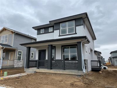 New construction Single-Family house 243 Adams Street, Bennett, CO 80102 Odyssey- photo 0