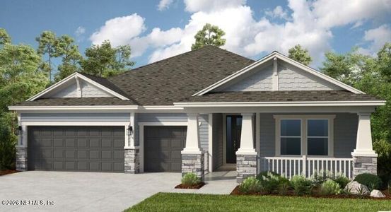 New construction Single-Family house 2 Armenia Ct, Palm Coast, FL 32137 plan Torres - image