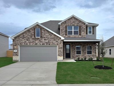 New construction Single-Family house 10110 Pine Riv, Schertz, TX 78154 plan Jordan - image