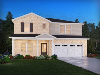 New construction Single-Family house 29 Bear Oak Drive, Dawsonville, GA 30534 Sherwood Basement- photo 0