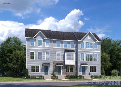 New construction Townhouse house 8009 Steele Valley Rd, Charlotte, NC 28278 - image