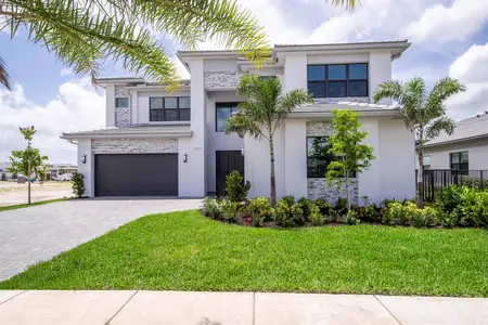 New construction Single-Family house 13559 Nesting Pines Wy, Palm Beach Gardens, FL 33412 plan Olympus - image