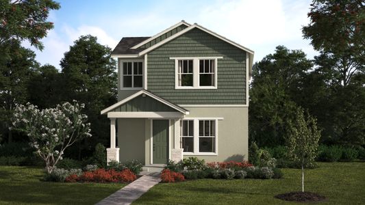 Craftsman Elevation | Vista | Spring Walk at The Junction | DeBary, FL | Landsea Homes