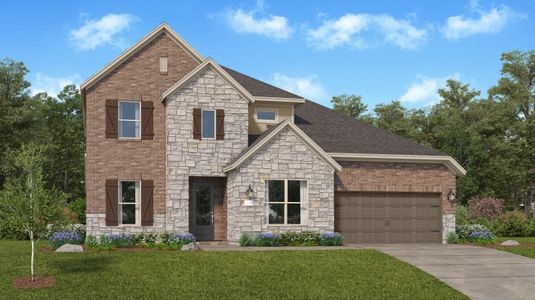 New construction Single-Family house 6026 Marina Ray Dr, Baytown, TX 77521 plan Pikes - image